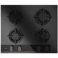 Teka Placa De Gas De Cristal Gbc 64 Infinity G1 Bm Nat 57 Cm 4 Fuegos