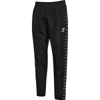 Hummel Pantalón deportivo negro / blanco