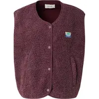 American vintage Chaleco 'Hoktown' borgoña