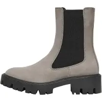 ONLY Botas Chelsea 'ONLBETTY' greige / negro