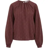 We fashion Blouse Vintage Red Talla: M | Manga Larga Outlet | Mujer | Rojo