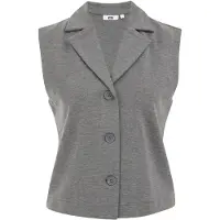 We fashion Gilet Blended Dark Grey Talla: L | Chaquetas Outlet | Mujer | Gris