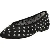 Steve madden Viv Flat Shoes Black Talla: 42 | Bailarinas Outlet | Mujer | Negro