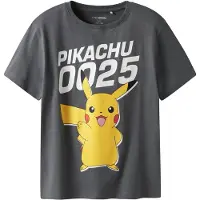 TWO SOON Camiseta 'Pokémon' amarillo / gris / blanco