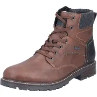 Rieker Botas con cordones 'Gabandi' caramelo / gris oscuro