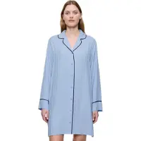 Triumph Camiseta de noche ' Amourette Jacquard ' azul claro