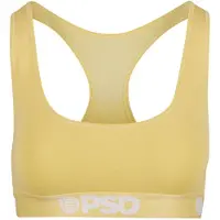 PSD Sujetador amarillo pastel / blanco