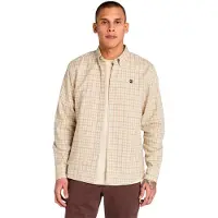 Timberland Solucell Gingham Shirt Angora Yd Talla: S | Camisas Casuales Outlet | Hombre | Gris
