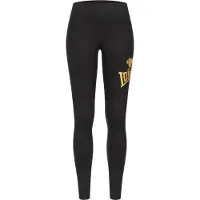 Lonsdale Leggings 'AGLISH' amarillo / negro