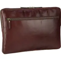 Leonhard heyden Cambridge Funda para portátil Piel natural 41 cm marrón