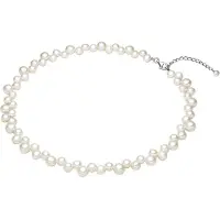 Valero Pearls Cadena blanco perla