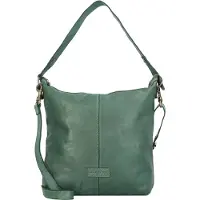Harold's Submarine Bolsa de hombro Piel natural 33 cm verde
