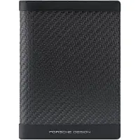 Porsche Design Carbon Maletín para el pasaporte Piel natural 10 cm negro