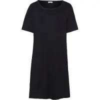 Hanro Camiseta de noche ' Cotton Deluxe ' negro