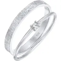 Elli Anillo plata / transparente