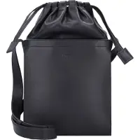 Bree Nikka Bolsa de hombro Piel natural 20 cm negro