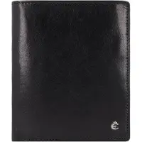 Esquire Toscana Cartera Bloqueo RFID Piel natural 2.5 cm negro