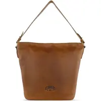 KLONDIKE 1896 Rush Samanta Bolsa de hombro Piel natural 27 cm marrón