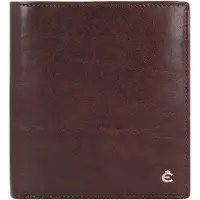Esquire Toscana Cartera Bloqueo RFID Piel natural 12 cm marrón