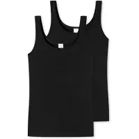 Schiesser Camiseta térmica gris oscuro / negro