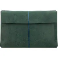 Harold's Keeper Funda para portátil Piel natural 37.5 cm verde