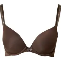 Hunkemoller Sujetador marrón oscuro