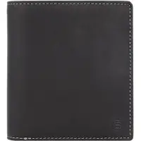 Esquire Dallas Cartera Bloqueo RFID Piel natural 12.5 cm negro