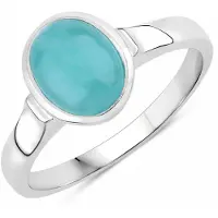 Rafaela Donata Anillo turquesa / plata