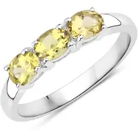 Rafaela Donata Anillo amarillo / plata