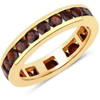 Rafaela Donata Anillo oro / burdeos
