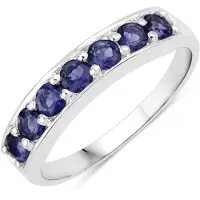 Rafaela Donata Anillo azul / plata