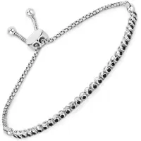 Rafaela Donata Pulsera negro / plata