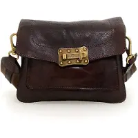 Campomaggi Donna Bolsa de hombro Piel natural 22 cm marrón