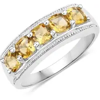 Rafaela Donata Anillo amarillo / plata