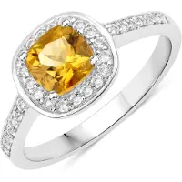 Rafaela Donata Anillo amarillo / plata