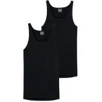 Schiesser Camiseta térmica negro