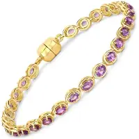 Rafaela Donata Pulsera dorado / lila claro