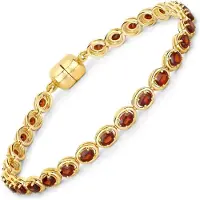 Rafaela Donata Pulsera marrón / dorado