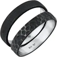 KUZZOI Anillo negro