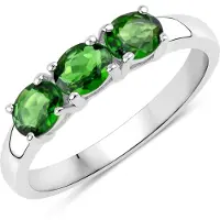 Rafaela Donata Anillo verde / plata