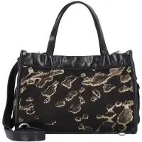 Campomaggi Bolso Piel natural 25 cm negro