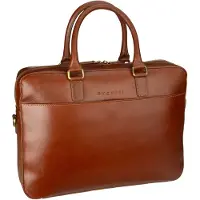 Bugatti Maletín 'REMO' cognac