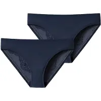 Schiesser Braga 'Invisible Lace' azul noche