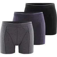Blackspade Calzoncillo boxer ' Tender Cotton ' azul oscuro / gris moteado / negro