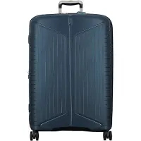 Jump Evae 4 ruedas Trolley 76 cm Con asa expansible azul petróleo