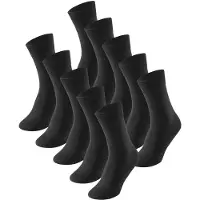 Schiesser Calcetines ' Cotton Fit ' negro
