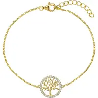 Rafaela Donata Pulsera dorado / transparente
