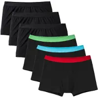 Calida Calzoncillo boxer 'Natural Benefit' azul / verde / rojo / negro