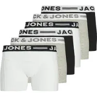 Jack & jones Junior Calzoncillo gris claro / gris moteado / negro / blanco