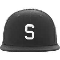 MSTRDS Gorra negro / blanco